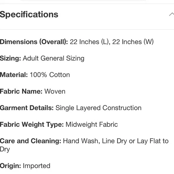 Woolrich x Target Cream Bird Motif Bandana - Picture 5 of 8